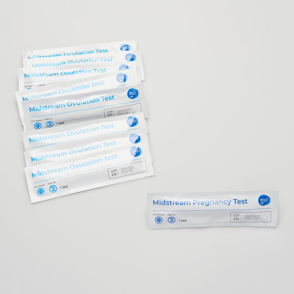 10 x Ovulation Mid-Stream Tests + 1 x Pregnancy Mid-Stream