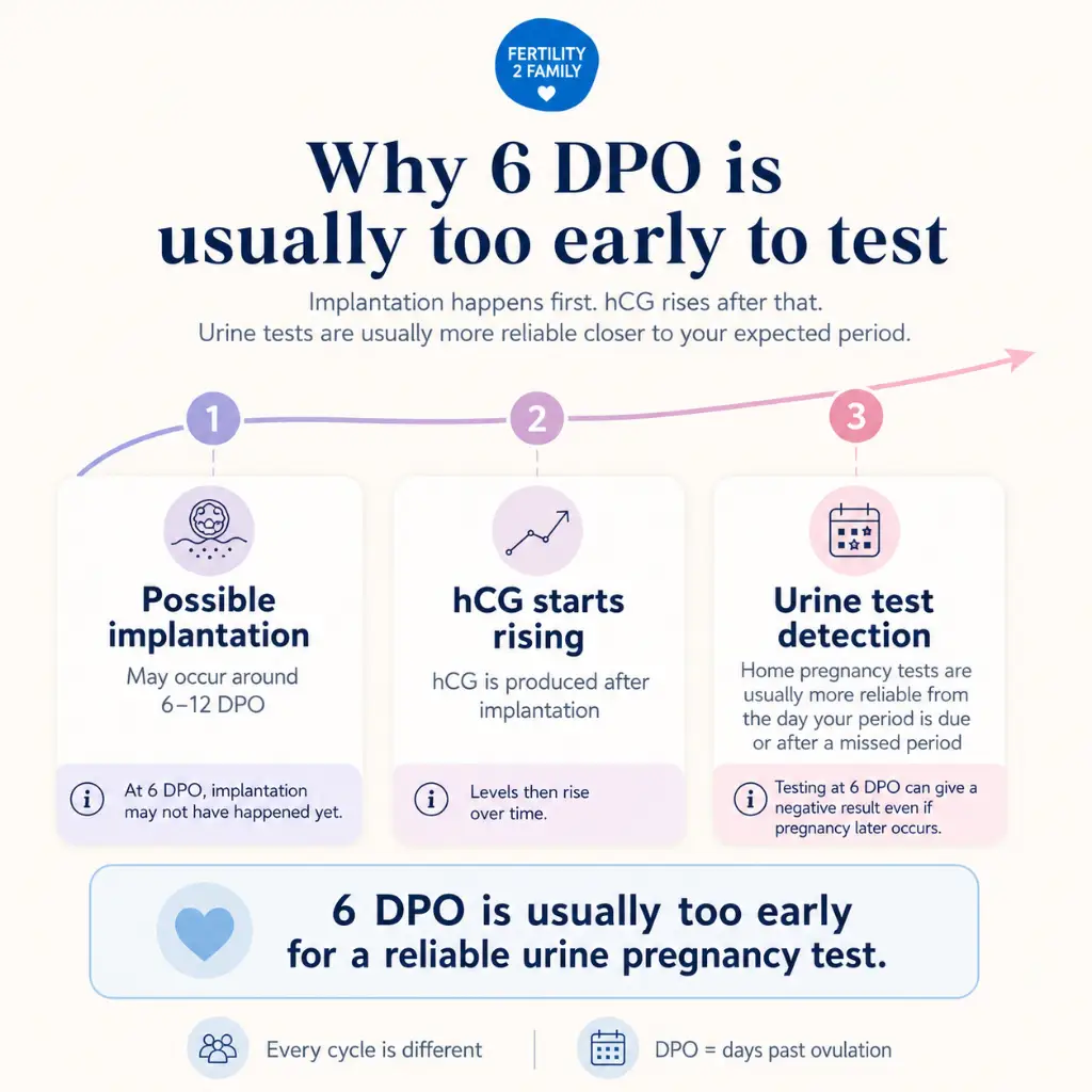 6 DPO symptoms implantation timing and pregnancy test timeline Australia