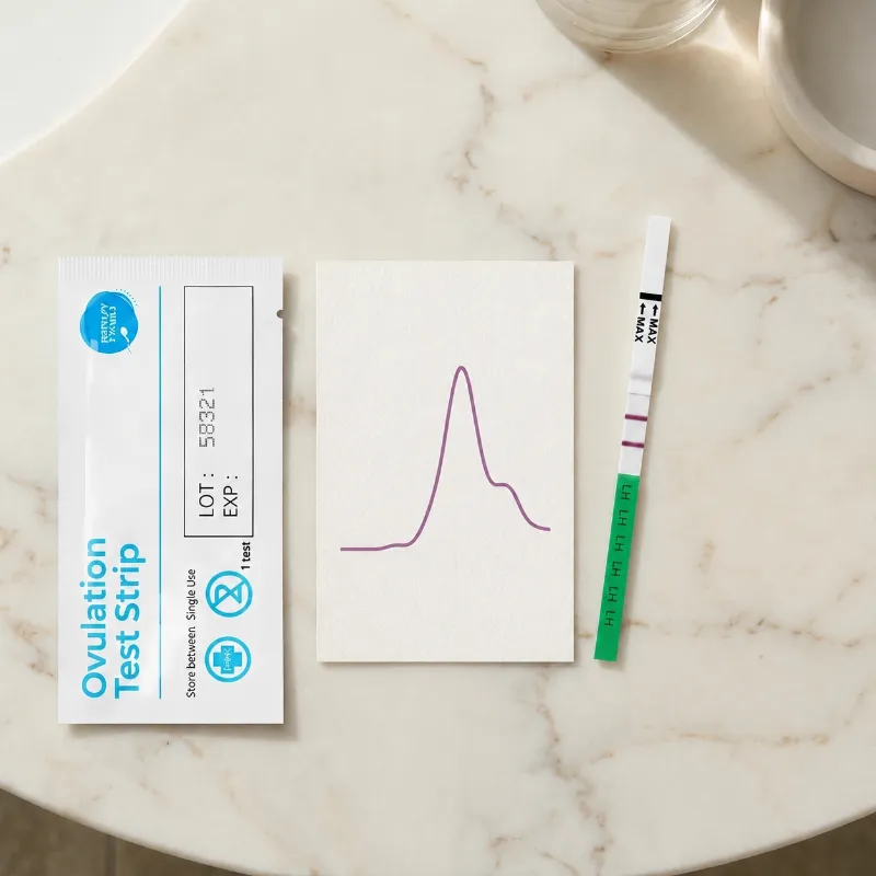 50 ovulation test strips for LH surge tracking in Australia