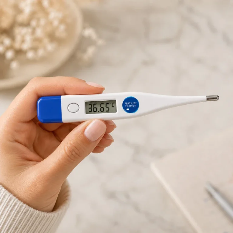 Fertility2Family BBT thermometer for basal body temperature tracking