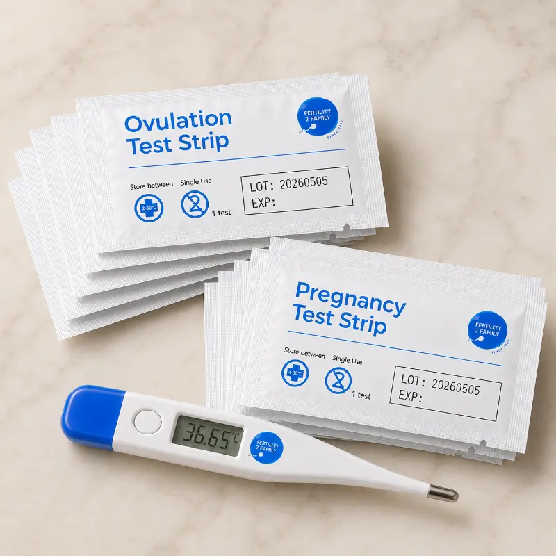 Pregnancy test strips usually offer the lowest unit cost when you need more than one test across the two-week wait or after a missed period