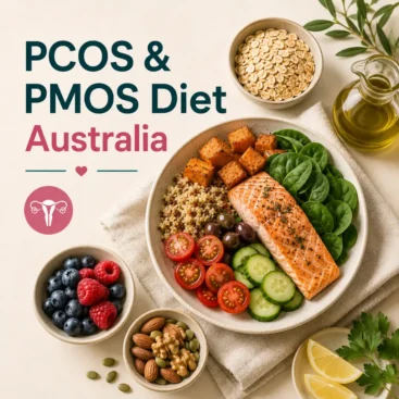 PCOS diet Australia and PMOS diet guide with Mediterranean-style foods
