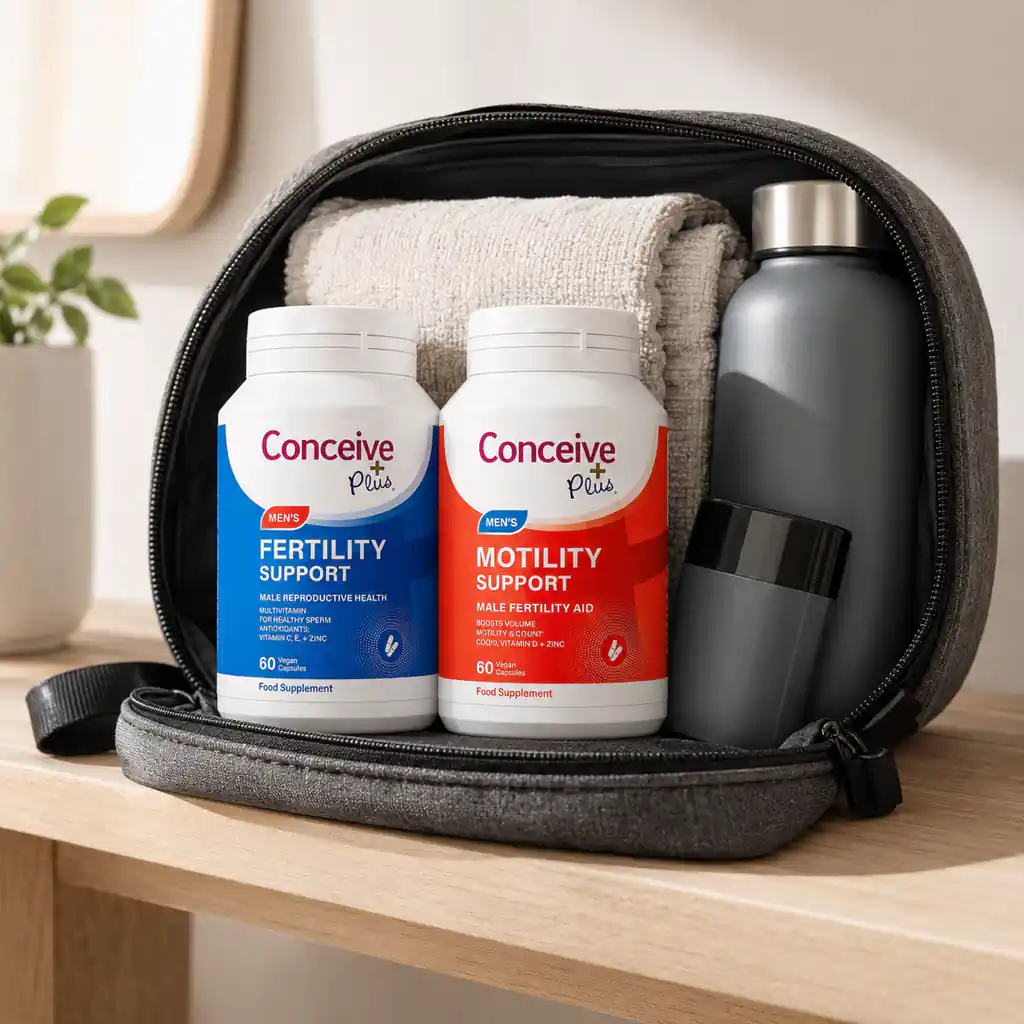 Men’s Fertility Support and Motility Support in a travel routine in Australia