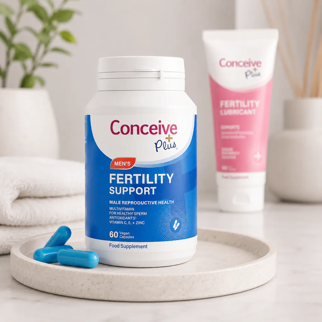 Conceive Plus men’s fertility support and lubricant products Australia