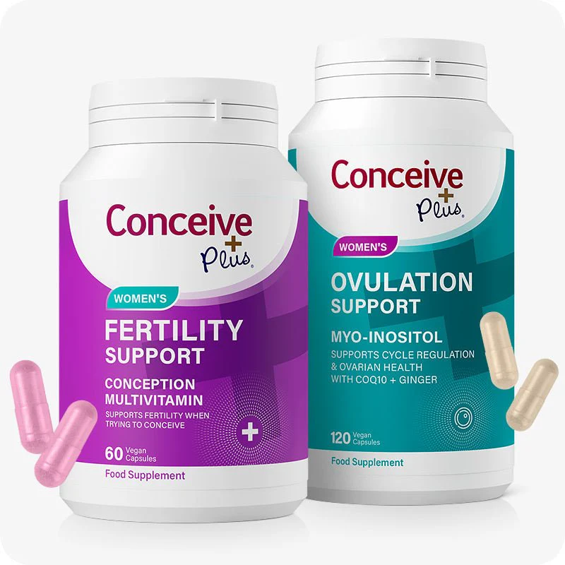 Preconception supplements and TTC support products