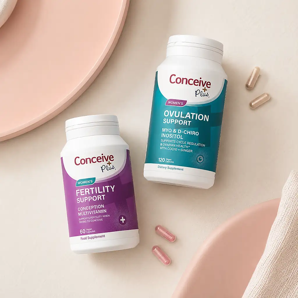 Conceive Plus female fertility and ovulation vitamin routine in Australia