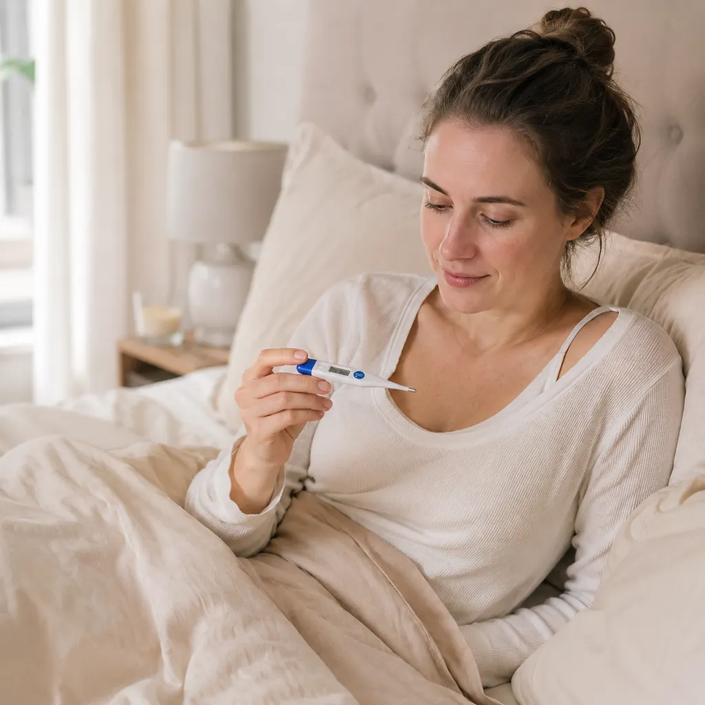Fertility2Family BBT thermometer for ovulation tracking while trying to get pregnant in Australia