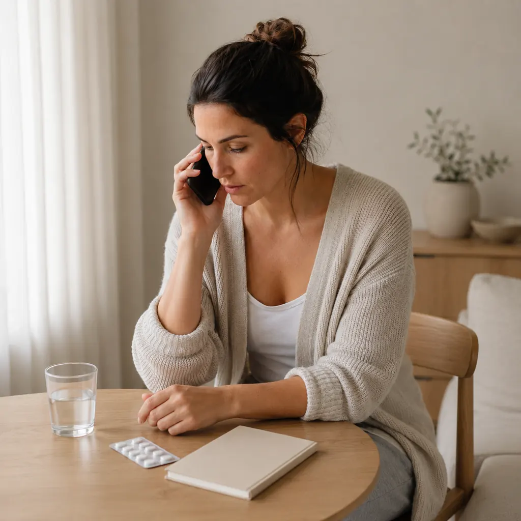 Australian early pregnancy phone advice for changing symptoms, bleeding, pain or vomiting