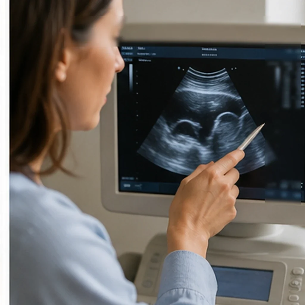 Transvaginal ultrasound monitoring ovarian follicles before and after ovulation in Australia