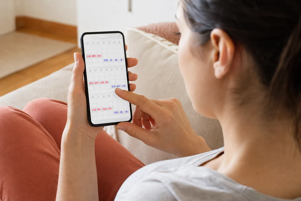 Tracking a short cycle and new early ovulation pattern in Australia