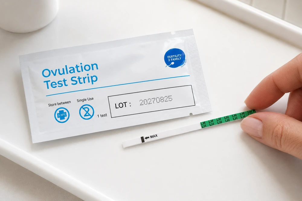 Ovulation test strips used when egg-white cervical mucus, LH results and other ovulation signs do not match in Australia