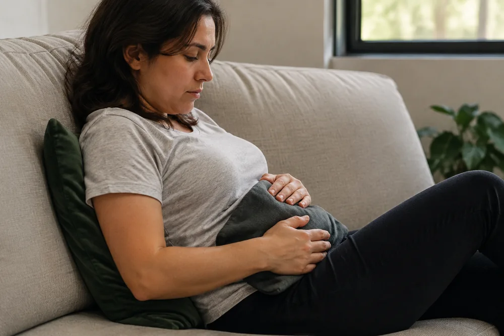 Heat pack relief for mild endometriosis and ovulation pain in Australia