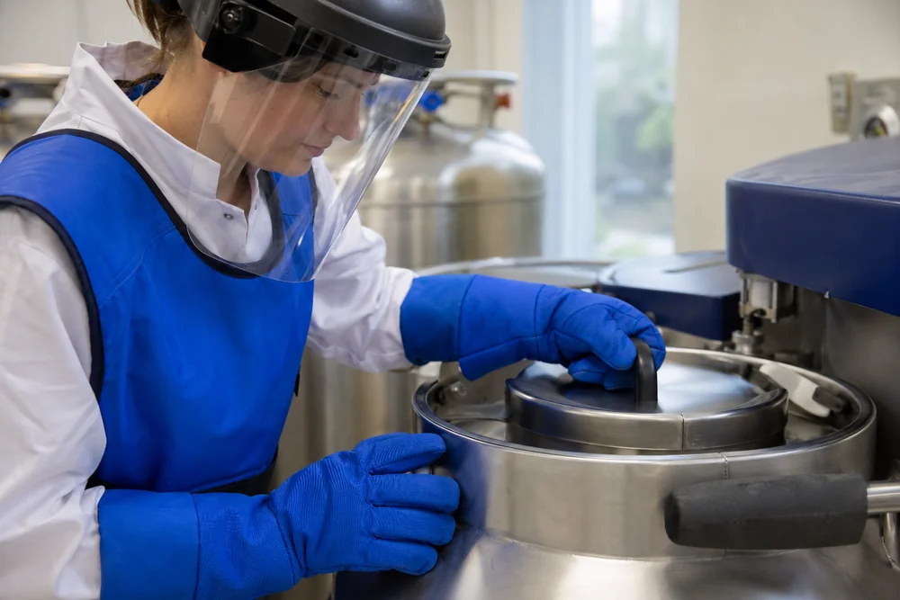 Cryogenic storage laboratory for egg, sperm and embryo freezing in Australia