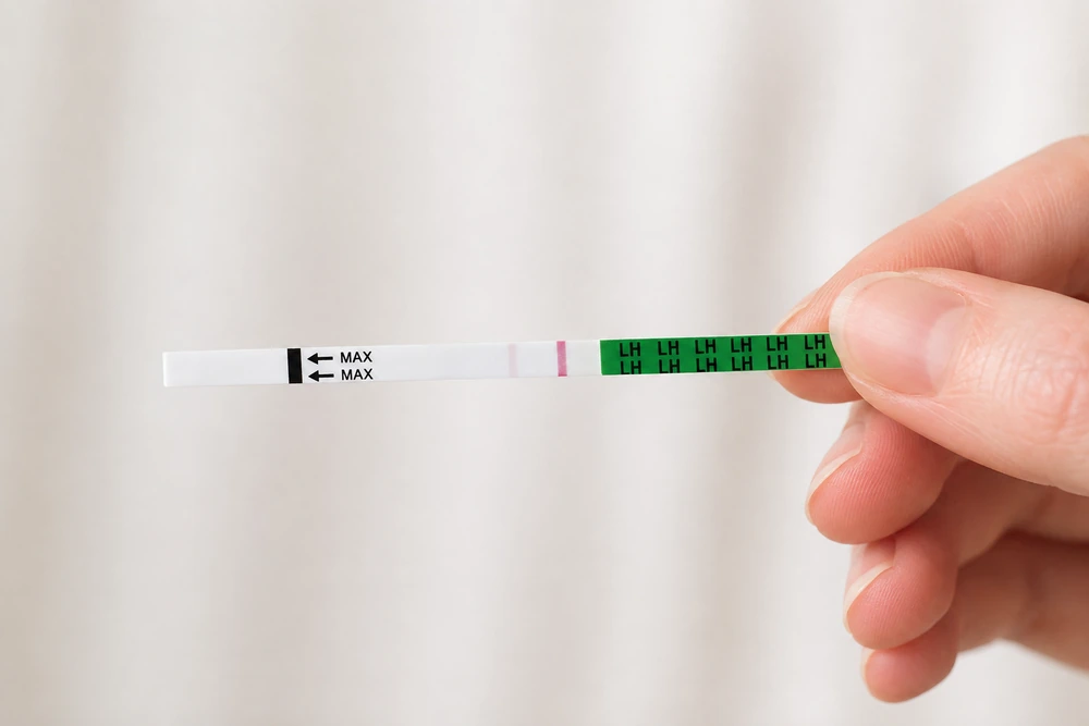 Negative ovulation test OPK line results guide for Australian cycle tracking