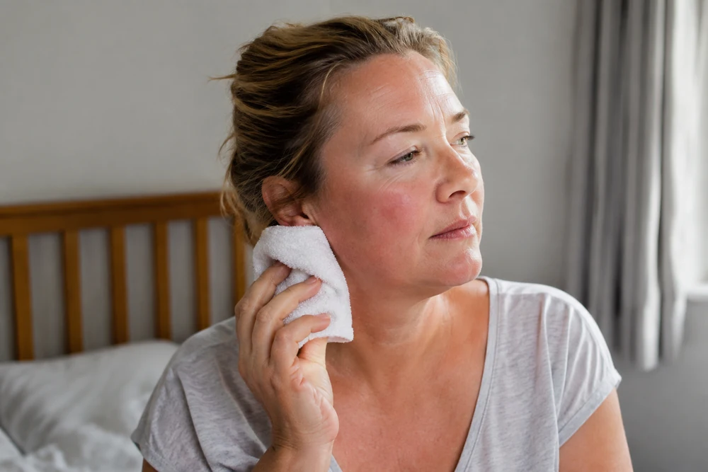 Low oestrogen symptoms and menopause-related oestradiol changes in an Australian woman