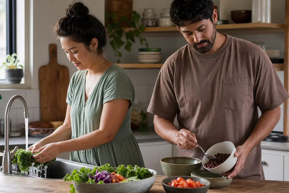 Balanced meal preparation for PCOS and PMOS insulin resistance in Australia