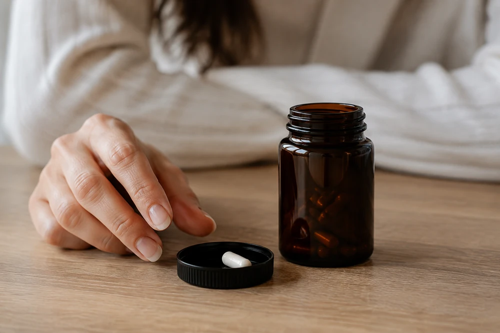 Prenatal vitamins with folic acid and iodine for PCOS and PMOS preconception planning in Australia