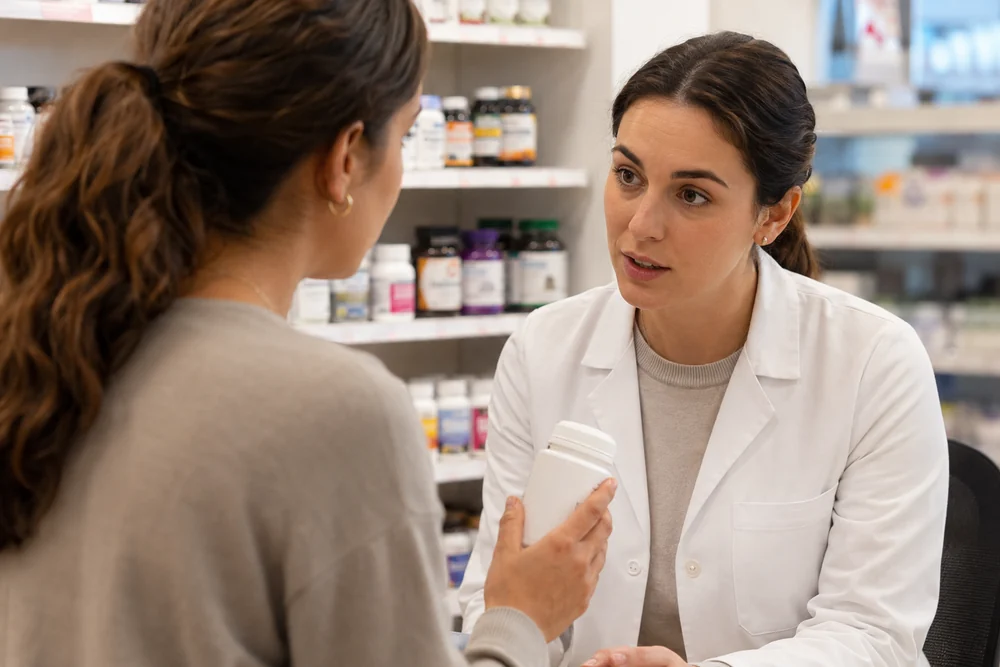 PCOS and PMOS supplement label check in Australia for ingredients, AUST numbers, pregnancy warnings and nutrient duplication
