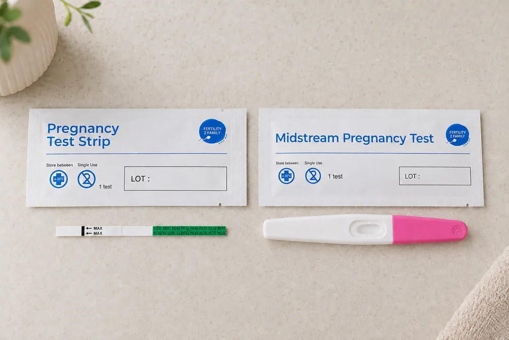 Pregnancy test strips and multipack value options in Australia