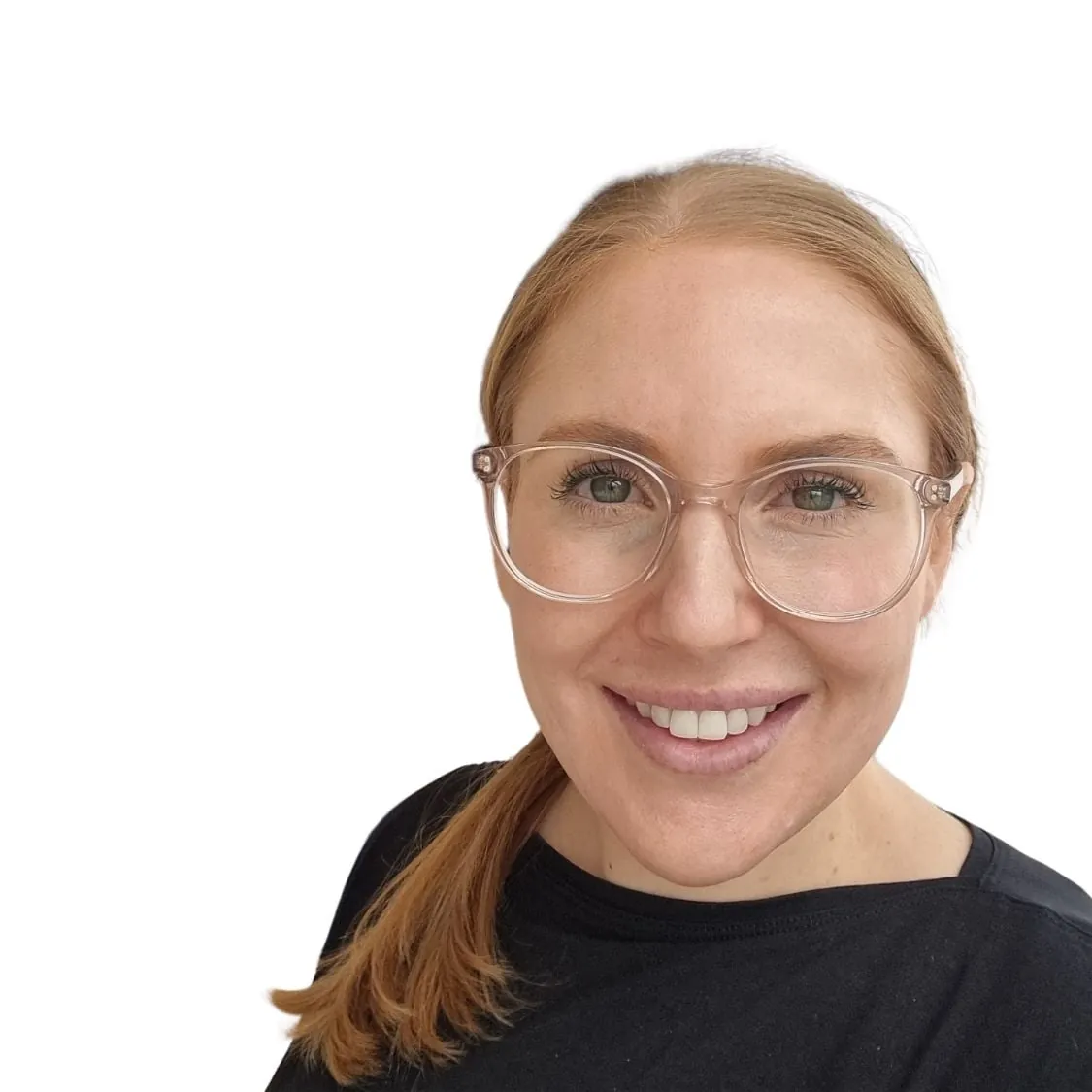 Georgie Kurzyp, Registered Nurse and founder of Fertility2Family, smiling in a head and shoulders portrait